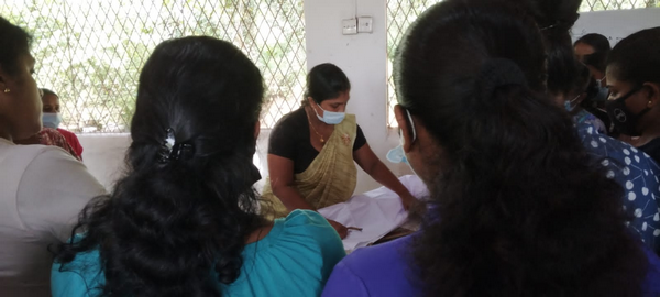 A garment sewing program under the rural revival program / Homagama (2022-11-10)